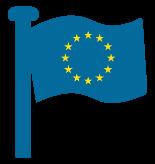 Sąjungoje, PVM ir deklaruoja bei sumoka šį PVM registracijos valstybei narei, o paskui ši valstybė narė jį paskirsto prekių paskirties valstybėms narėms; - šiuo atveju importuojant į ES, prekės
